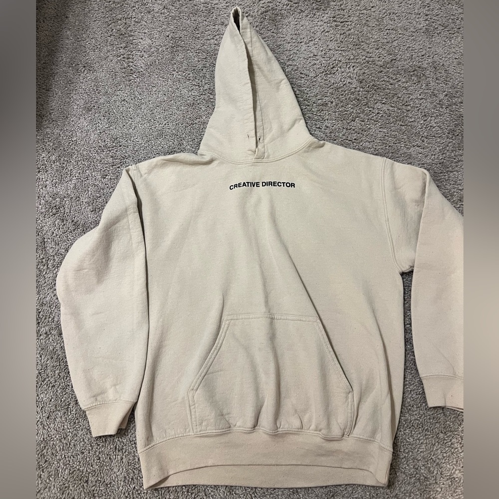 cute creative director hoodie!